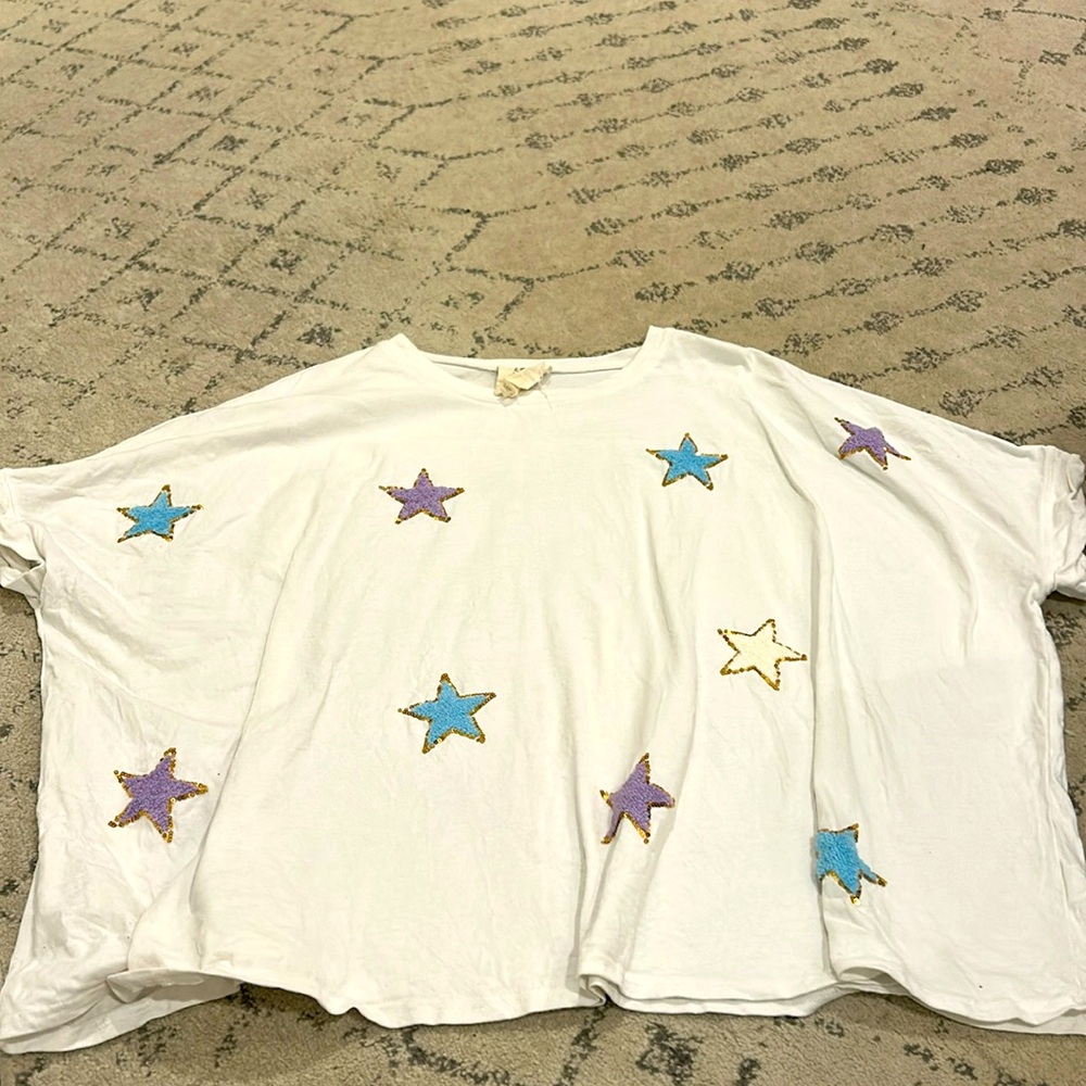 Oversized star T-shirt
